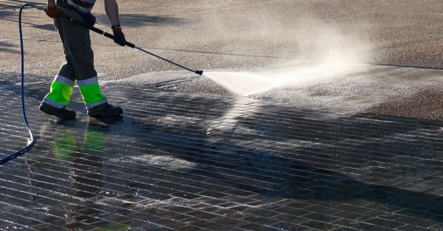 pressure washing and painting logo