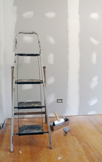 Drywall repair by K.P. Painting L.L.C..