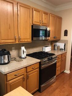 Before & After Kitchen Cabinet Painting in Atlanta, GA (1)