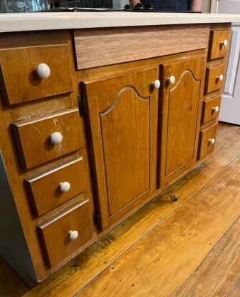 Before & After Cabinet Painting in Redan, GA (2)
