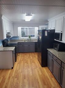 Before & After Kitchen Cabinet Painting in Redan, GA (2)