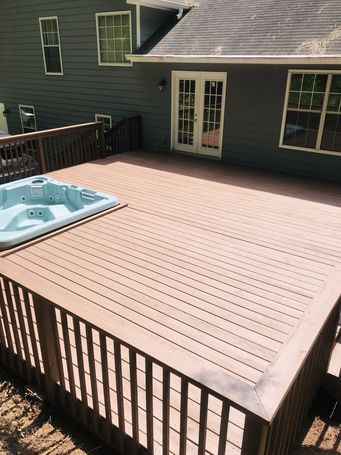 Before & After Deck Staining in Loganville, GA (2)